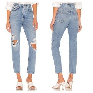 Agolde Fen High Rise Relaxed Taper Jeans Wander 26